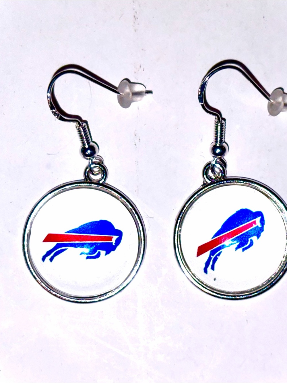 Handmade Buffalo Bills Earrings